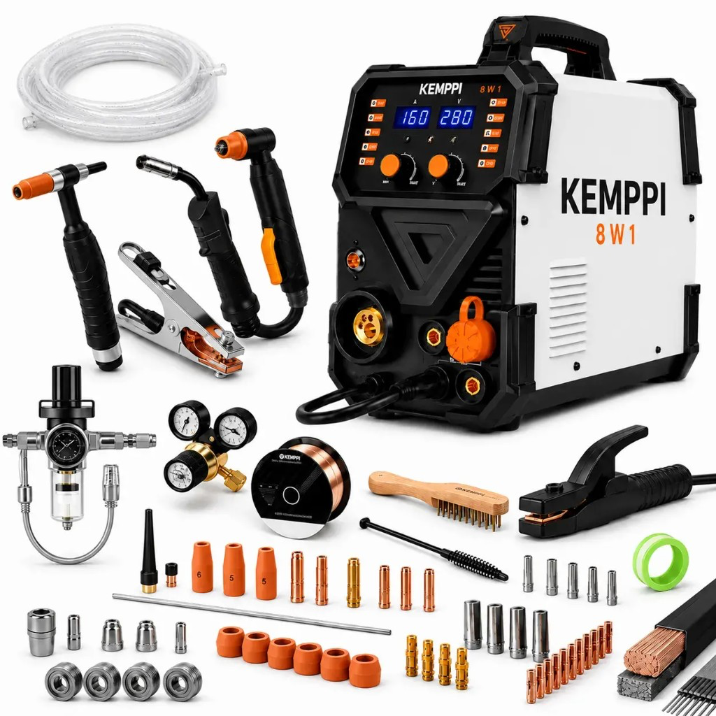 Kemppi przenośna spawarka 8 w 1