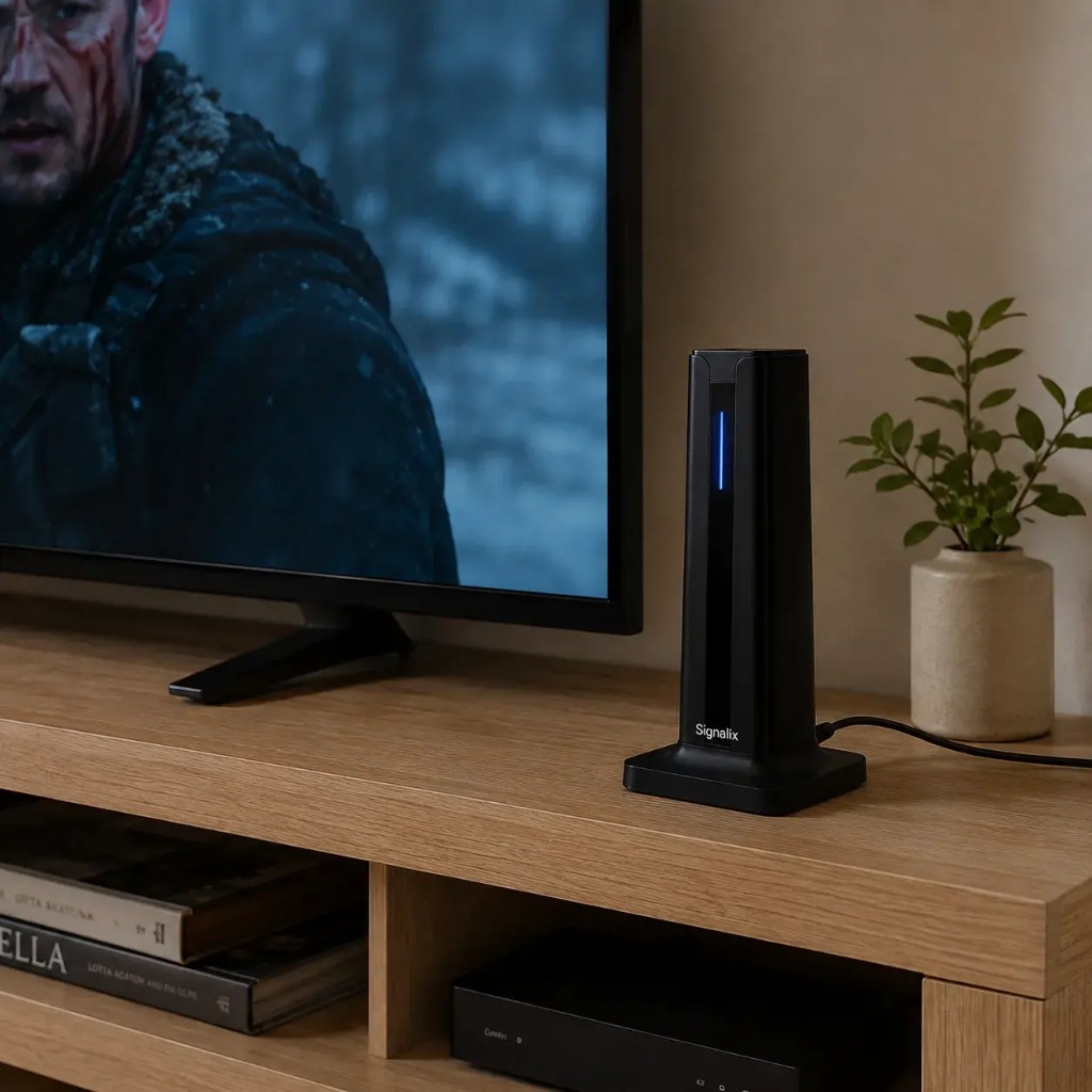 Signalix™: one purchase, no monthly TV fees